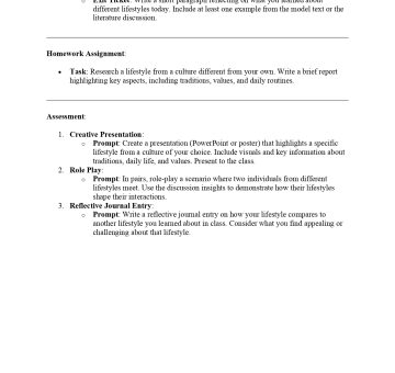 IBDP ENGLISH B LESSON PLAN (DEMO CLASS)