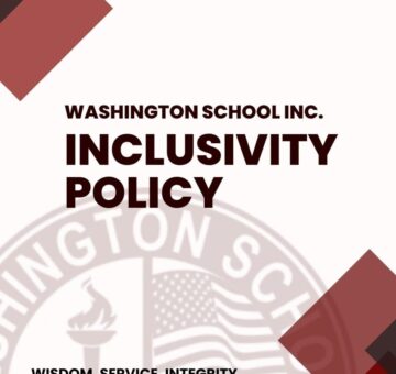 WASHINGTON SCHOOL INCLUSIVITY POLICY