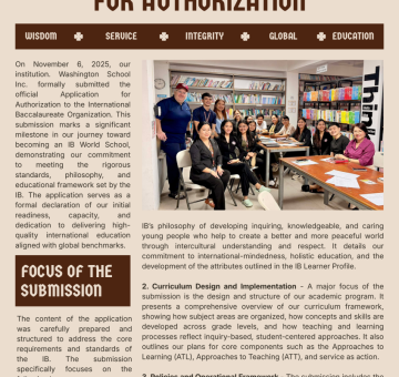 Submission of IB Application  for Authorization